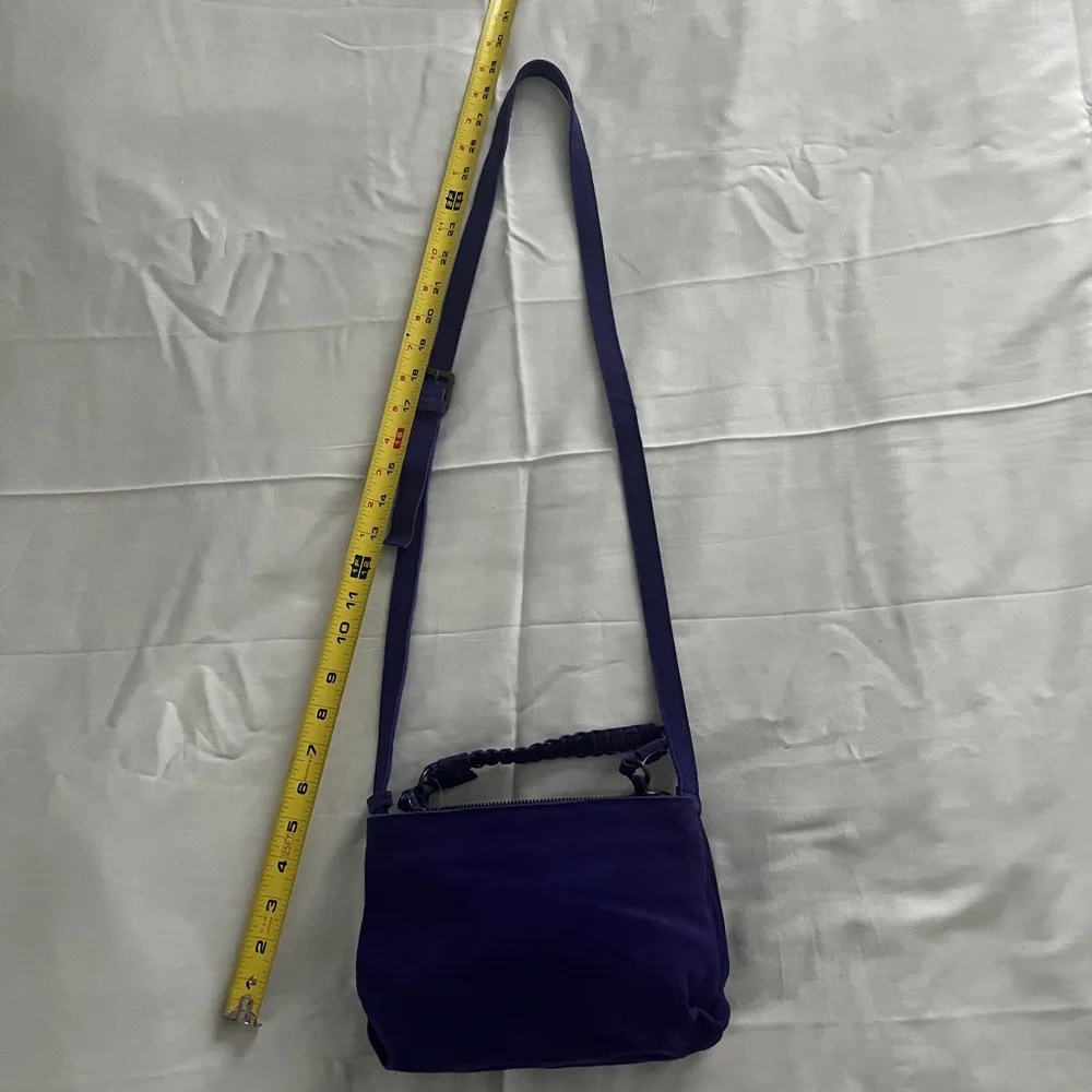 NWT Free People Cody Cross body bag in purple suede. ONE has tags, others NWOT - Picture 6 of 15